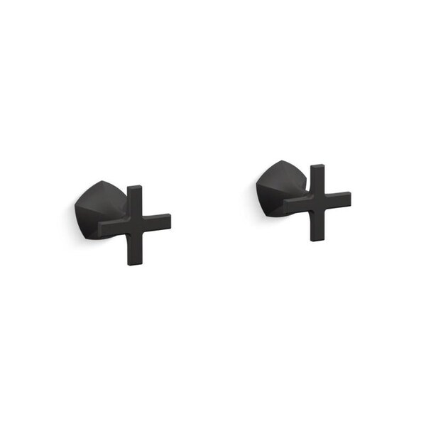 Kohler Occasion Wall Mount Cross Handles T27013-3-BL - main